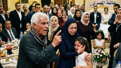 انا وبنتي روحنا عزومة الفرح