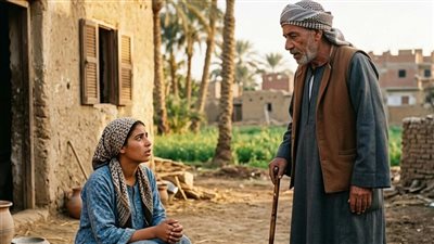 مالك الارض الغني وبائعة اللبن